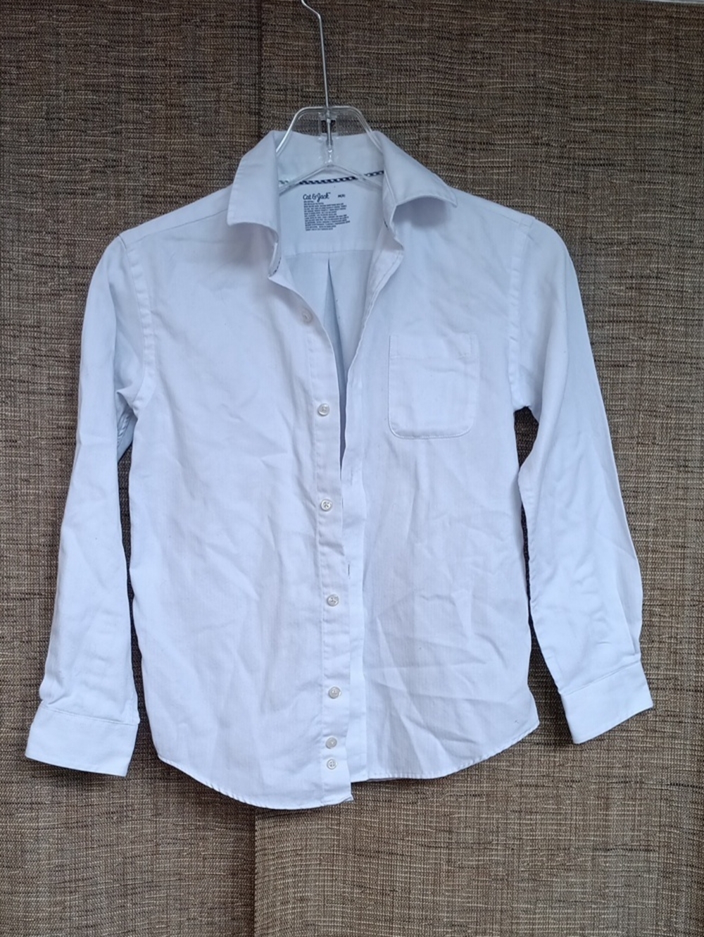 Boy's Target White   Dress Shirt Size 8